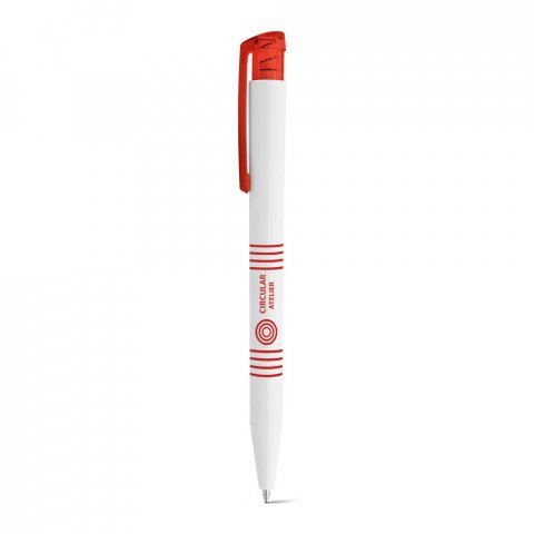 KISO. Caneta esferogr&aacute;fica - Vermelho
