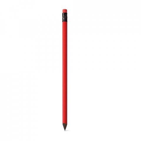 LINDGREN. L&aacute;pis em resina 100% reciclada com borracha - Vermelho