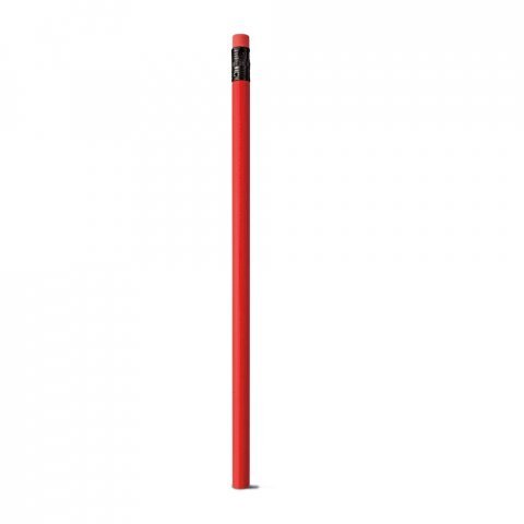 LINDGREN. L&aacute;pis em resina 100% reciclada com borracha - Vermelho