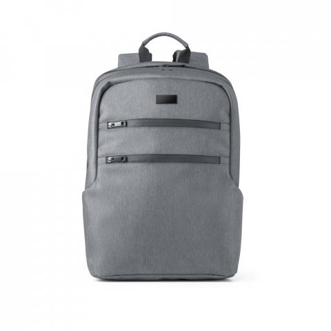 FORTALEZA. Mochila para notebook (17") em Nylon 2Tone imperme&aacute;vel (14 L) - Cinza claro