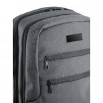 FORTALEZA. Mochila para notebook (17") em Nylon 2Tone imperme&aacute;vel (14 L) - Cinza claro