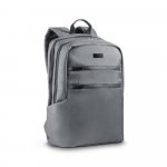 FORTALEZA. Mochila para notebook (17") em Nylon 2Tone imperme&aacute;vel (14 L) - Cinza claro