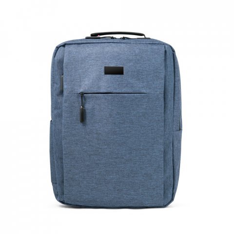 BORACAY. Mochila para notebook (15.6") em 300D de alta densidade com compartimento principal forrado (15 L) - Azul