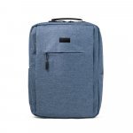 BORACAY. Mochila para notebook (15.6") em 300D de alta densidade com compartimento principal forrado (15 L) - Azul
