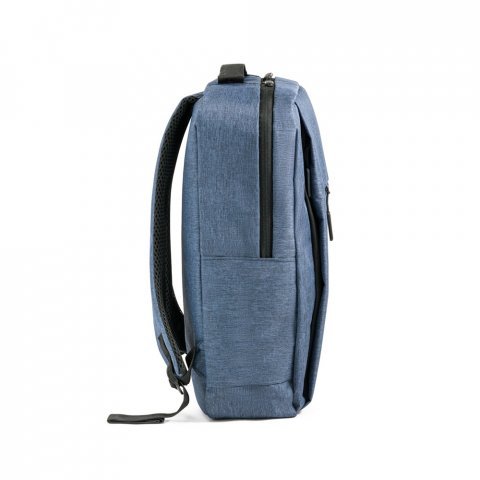 BORACAY. Mochila para notebook (15.6") em 300D de alta densidade com compartimento principal forrado (15 L) - Azul