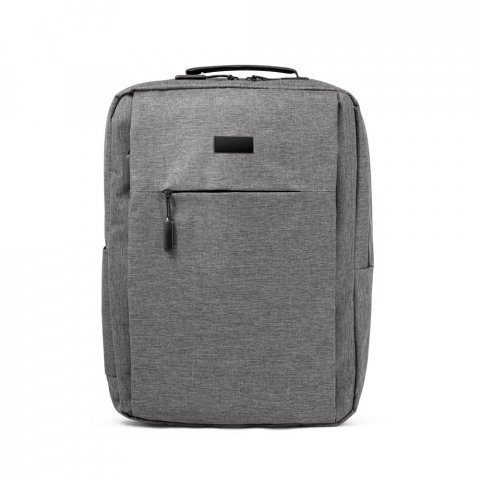 BORACAY. Mochila para notebook (15.6") em 300D de alta densidade com compartimento principal forrado (15 L) - Cinza
