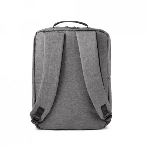 BORACAY. Mochila para notebook (15.6") em 300D de alta densidade com compartimento principal forrado (15 L) - Cinza