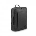 ALEXANDRIA PLATE. Mochila 2 em 1 em 600D para notebook (15.6" ) com placa para grava&ccedil;&atilde;o (14 L)