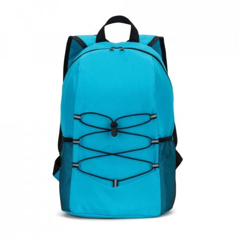 TURIM II. Mochila em poli&eacute;ster 600D (14 L) - Azul claro