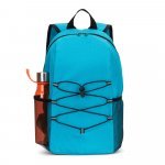TURIM II. Mochila em poli&eacute;ster 600D (14 L) - Azul claro