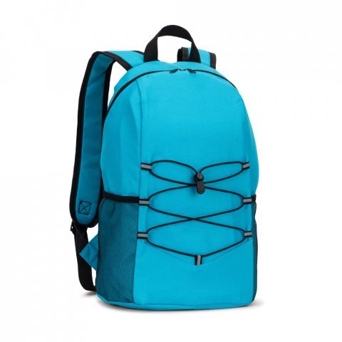 TURIM II. Mochila em poli&eacute;ster 600D (14 L) - Azul claro