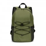 TURIM II. Mochila em poli&eacute;ster 600D (14 L) - Verde escuro