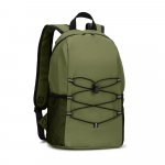 TURIM II. Mochila em poli&eacute;ster 600D (14 L) - Verde escuro