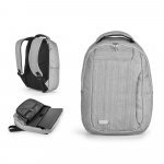 KARDON. Mochila para notebook at&eacute; 14'' em poli&eacute;ster 600D