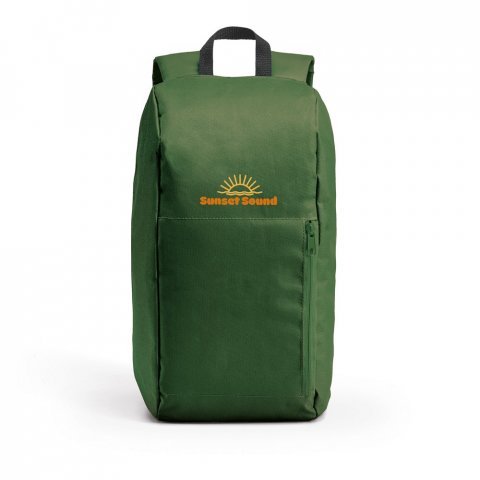 LOGAN. Mochila em 600D (10 L) - Verde escuro