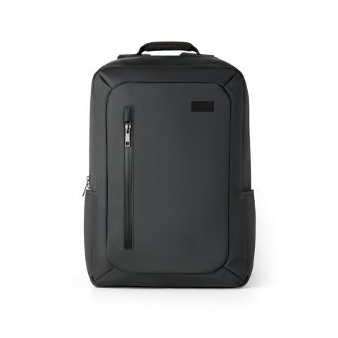 BIRMINGHAM. Mochila para notebook (15.6'') em 600D imperme&aacute;vel com compartimento principal almofadado (10 L) - Preto