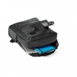 BIRMINGHAM. Mochila para notebook (15.6'') em 600D imperme&aacute;vel com compartimento principal almofadado (10 L) - Preto