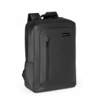 BIRMINGHAM. Mochila para notebook (15.6'') em 600D imperme&aacute;vel com compartimento principal almofadado (10 L) - Preto