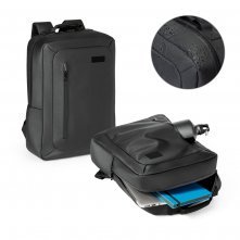 BIRMINGHAM. Mochila para notebook (15.6'') em 600D imperme&aacute;vel com compartimento principal almofadado (10 L)