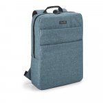 GRAPHS PLATE. Mochila para notebook (15.6'') em 600D de alta densidade com placa para personaliza&ccedil;&atilde;o (10 L) - Azul claro