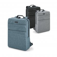 GRAPHS PLATE. Mochila para notebook (15.6'') em 600D de alta densidade com placa para personaliza&ccedil;&atilde;o (10 L)
