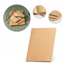 ALCOTT A4 II. Caderno A4 de capa flex&iacute;vel em cart&atilde;o (250 g/m&sup2;) com p&aacute;ginas lisas