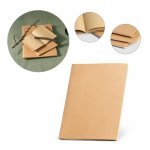 ALCOTT A4 II. Caderno A4 de capa flex&iacute;vel em cart&atilde;o (250 g/m&sup2;) com p&aacute;ginas lisas