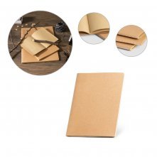 ALCOTT A5 II. Caderno A5 de capa flex&iacute;vel em cart&atilde;o (250 g/m&sup2;) com p&aacute;ginas lisas