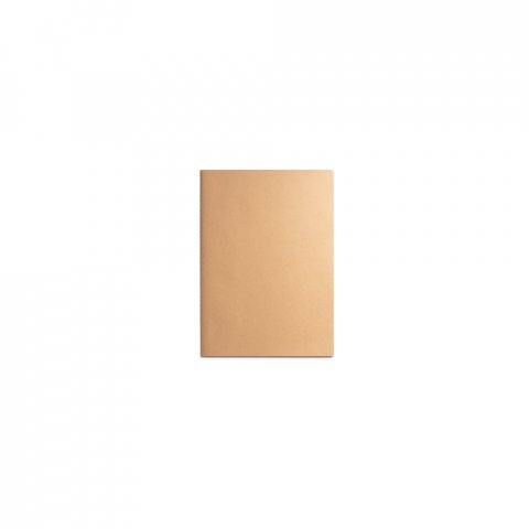 ALCOTT A6 II. Caderno de capa flex&iacute;vel em cart&atilde;o (250 g/m&sup2;) com p&aacute;ginas lisas - Natural