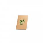 ALCOTT A6 II. Caderno de capa flex&iacute;vel em cart&atilde;o (250 g/m&sup2;) com p&aacute;ginas lisas - Natural