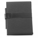 EMPIRE NOTEBOOK II. Caderno EMPIRE A5 com folhas pautadas, lisas e pontilhadas - Preto