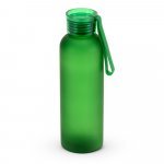 CARGNIN. Squeeze esportiva em PET 100% reciclado, com acabamento fosco (600 mL) - Verde