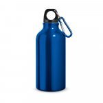 LANDSCAPE METTALIC. Garrafa esportiva em alum&iacute;nio com acabamento met&aacute;lico (400 mL) - Azul royal