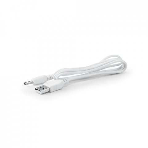 NEZBIT. Lumin&aacute;ria de mesa port&aacute;til em ABS e com LED COB - Branco
