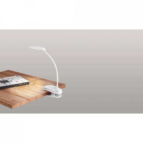 NEZBIT. Lumin&aacute;ria de mesa port&aacute;til em ABS e com LED COB