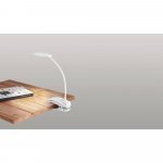 NEZBIT. Lumin&aacute;ria de mesa port&aacute;til em ABS e com LED COB