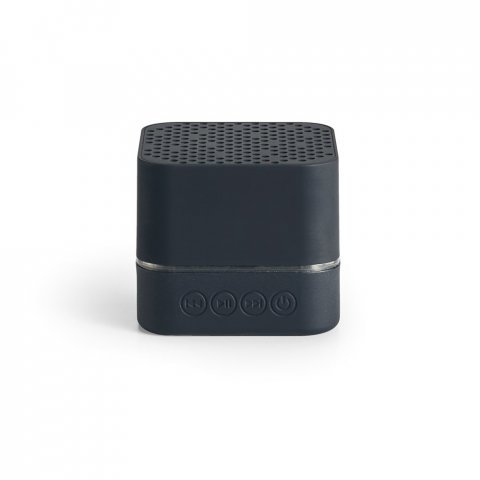 EDISON BK. Caixa de som com autonomia de 2h (300 mAh) em ABS - Preto