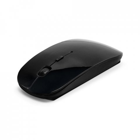 BLACKWELL 2.4. Mouse wireless 2.4G em ABS 100% reciclado - Preto