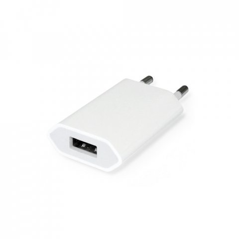 NEWTON II. Kit de adaptadores USB em ABS - Branco