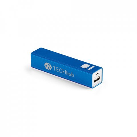 LEO 2.2. Bateria port&aacute;til em alum&iacute;nio (2.200 mAh) - Azul