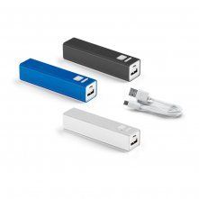 LEO 2.2. Bateria port&aacute;til em alum&iacute;nio (2.200 mAh)