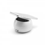 HOLLY. Caixa de som em ABS com microfone - Branco