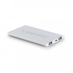 ZACK 7.2. Bateria port&aacute;til em alum&iacute;nio e bateria em l&iacute;tio 7.200 mAh - Cromado satinado