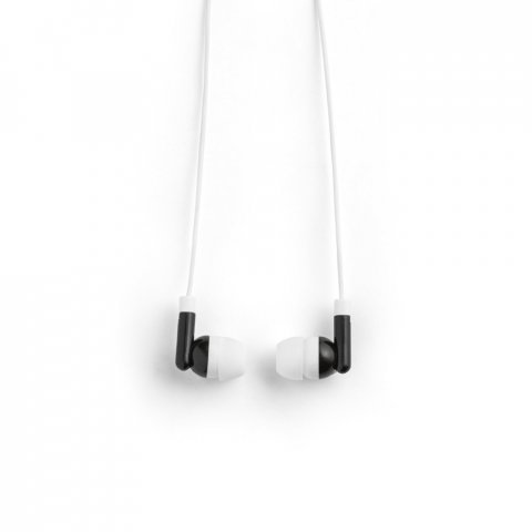 FARDAY. Fone de ouvido com cabo de 1,25 m - Preto