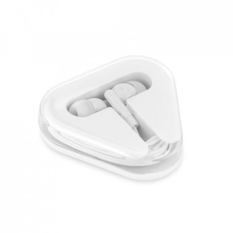 FARDAY. Fone de ouvido com cabo de 1,25 m - Branco