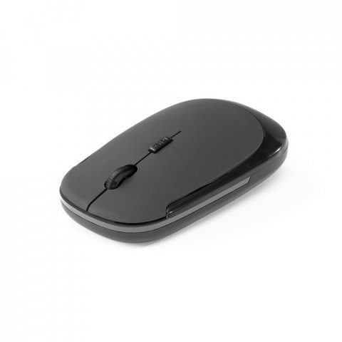 CRICK 2.4. Mouse wireless 2.4G em ABS 100% reciclado - Cinza