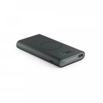 ALDRIN X. Bateria port&aacute;til por indu&ccedil;&atilde;o super-r&aacute;pido em ABS (10 000 mAh) - Preto