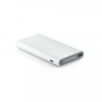 ALDRIN X. Bateria port&aacute;til por indu&ccedil;&atilde;o super-r&aacute;pido em ABS (10 000 mAh) - Branco