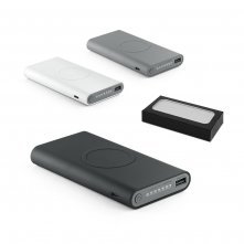 ALDRIN X. Bateria port&aacute;til por indu&ccedil;&atilde;o super-r&aacute;pido em ABS (10 000 mAh)