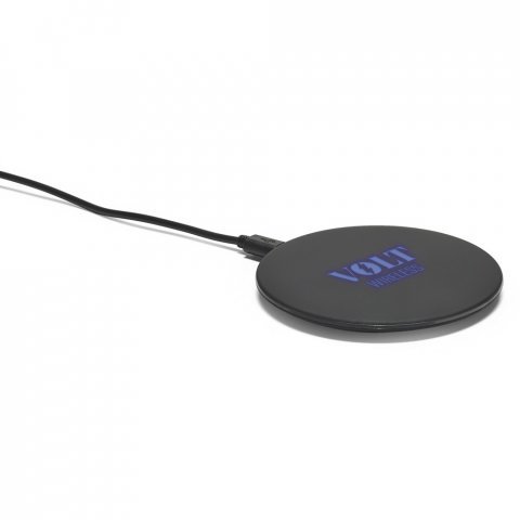BURNELL BK. Carregador por indu&ccedil;&atilde;o super-r&aacute;pido em ABS (15W) - Preto